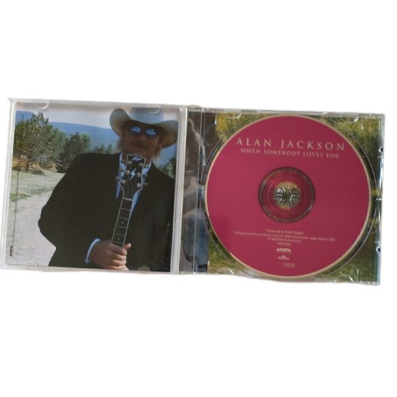 Alan Jackson When Somebody Loves You Country CD Disc Country 2000 PLAYS GREAT - Picture 11 of 13
